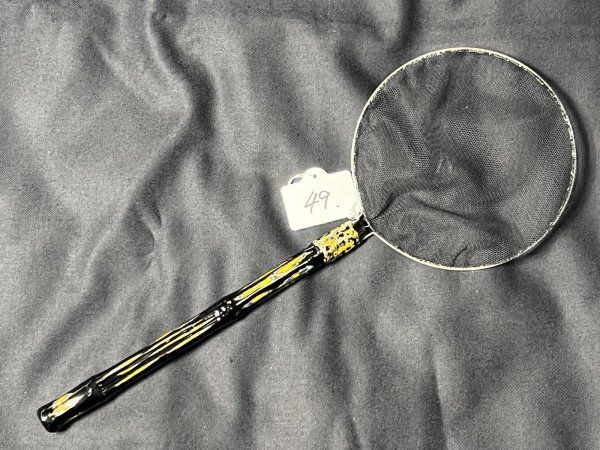 画像1: 山𠮷　めだか用　タモ網　丸型　中サイズ (1)